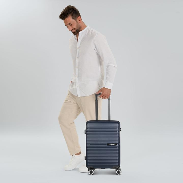 Actual product image Saxoline Fiesta 4 wheels cabin trolley S 55 cm (41 l, Hand luggage (up to 50 litres))