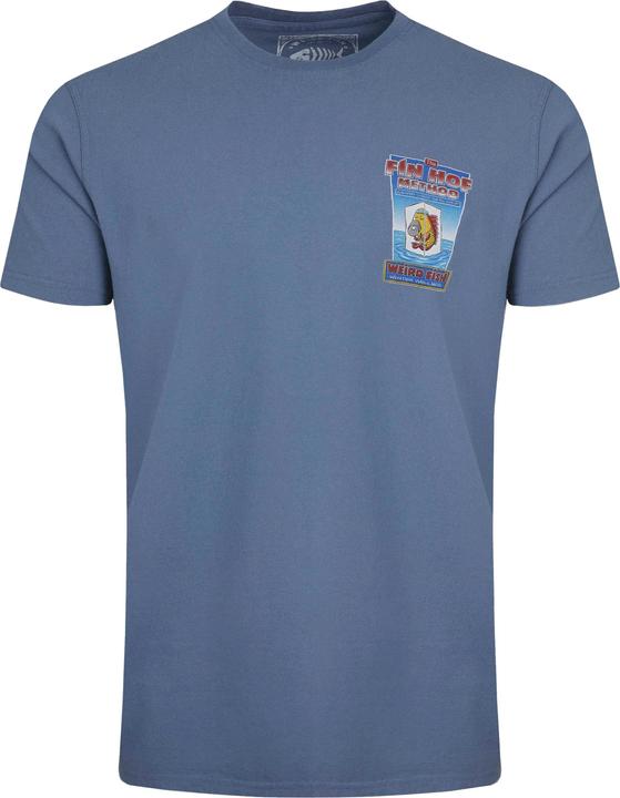 Actual product image Weird Fish Mens Fin Hof Back Print T-Shirt (4XL)
