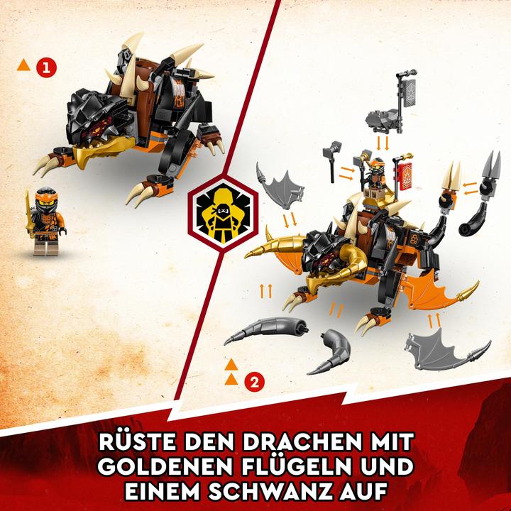 Produktbild LEGO Coles Erddrache EVO (71782, LEGO Ninjago)