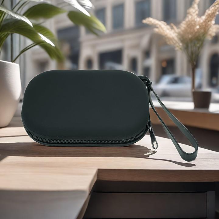 Actual product image Only-Bags.Store Ovale Silikontasche zur Aufbewahrung von kleinen Gegenständen wie Münzen, Bankkarten, Kopfhörern (1 l)