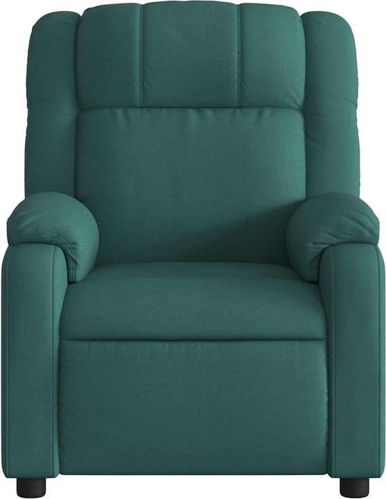 Image du produit VidaXL Fauteuil de massage vert foncé Tissu,Couleur : vert foncé,Matériaux