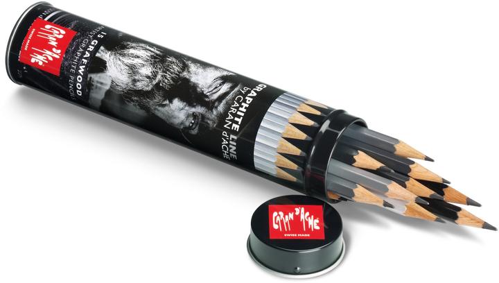 Actual product image Caran d'Ache Grafwood (0.50 mm, 4h, 4B, 5B, 7B, 9B, 3H, 3B, 8B, 2B, H, B, HB, F, 2H, 6B, 15 x)