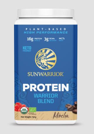 Image du produit Sunwarrior Mélange de protéines Warrior Bio (Café moka, 1 pcs, 750 g)