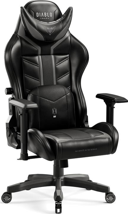 Produktbild Diablo Fotel Chairs X-RAY King Size XL Czarny