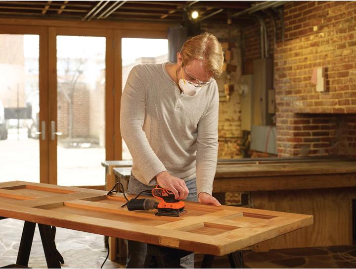 Produktbild Black & Decker & Decker KA450-QS Schwingschleifer 16000 RPM (Schwingschleifer, 220 W)