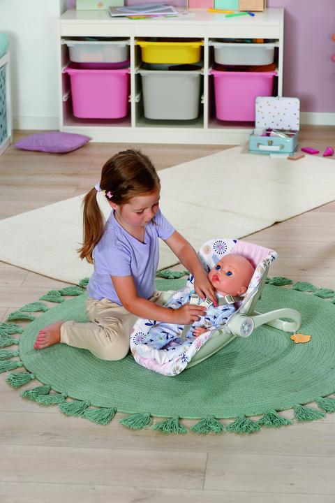 Actual product image Zapf Creation BABY born Babyschale Blumen