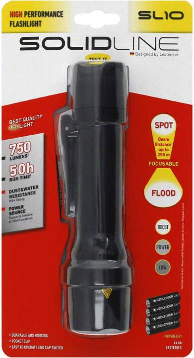 Produktbild Ledlenser Solidline SL10 Hand-Blinklicht (20 cm, 750 lm)