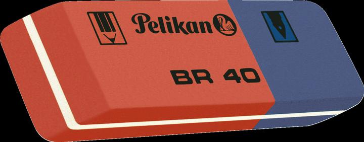 Pelikan Gum BR40/2, 58 x 8 x 20 mm, blister met 2 stuks