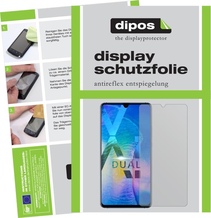 Actual product image Dipos Screen Protector Anti-Glare (1 Piece, Mate 20 X 5G)