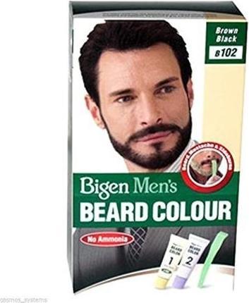 Actual product image Bigben Bigen Men's Beard Colour Brown Black B102 40g (Brown Black)