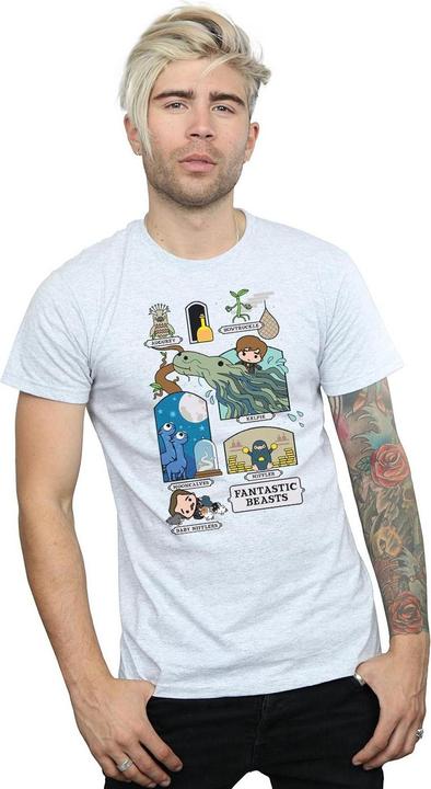 Produktbild Fantastic Beasts Chibi Newt TShirt (5XL)