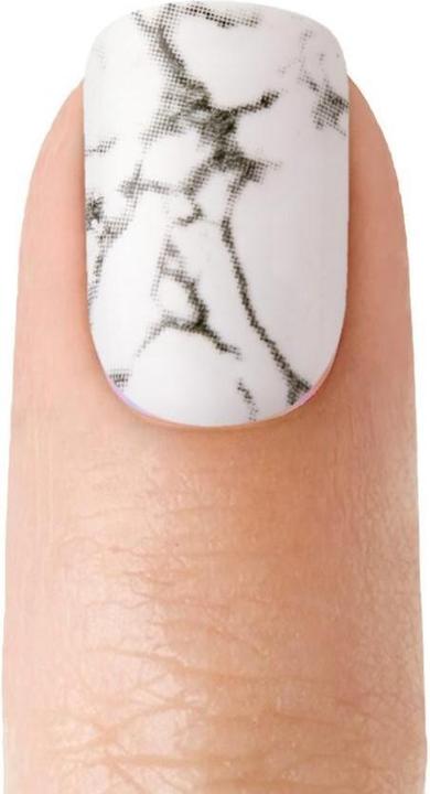 Immagine prodotto KISS Unghie artificiali Set Knock Out 30 pezzi (Unghie artificiali, Bianco, Grigio)