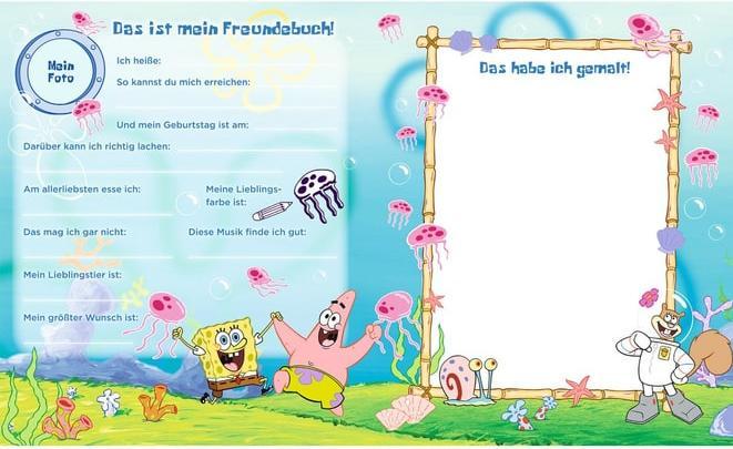 Produktbild Panini SpongeBob Schwammkopf Meine Freunde (Deutsch, Panini, 2023)