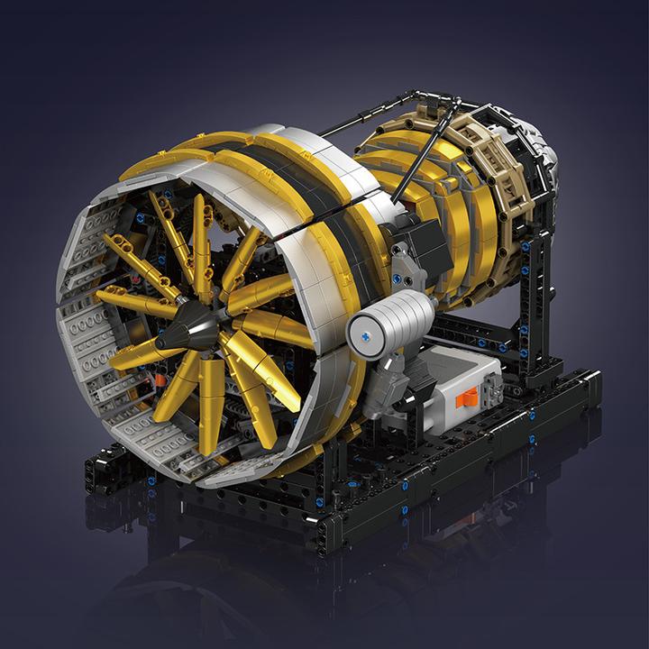 Actual product image Mould King Aeroplane Turbine