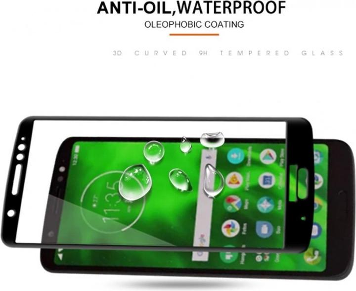 Produktbild Screenguard Motorola Moto G6 Plus Full Screen Panzerglas Schutzfolie 2.5D 9H (1 Stück, Motorola Moto G6 Plus)