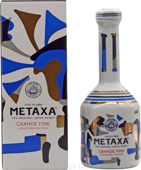 Metaxa Grande Fine ceramic bottle with case (1 x 70 cl)
