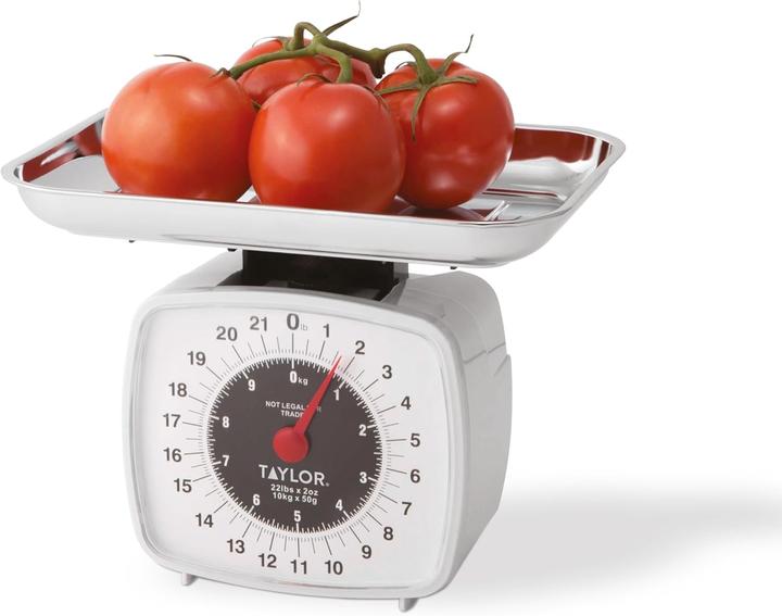 Image du produit Taylor's Taylor Échelle alimentaire haute capacité, 10kg, Blanc