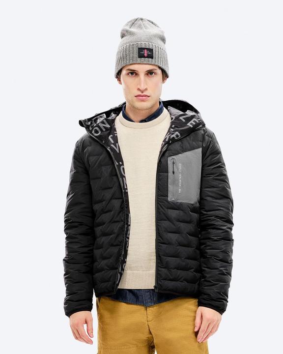 Immagine prodotto The Mountain Studio Giacca con cappuccio leggero reversibile (L)