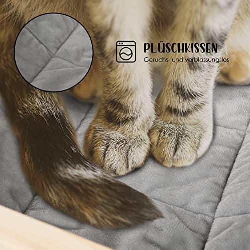 Produktbild Alopini Katzenhängematte für Wandmontage Hängematte für Katzen, grosser Spass für Katzen, schlafen, spielen