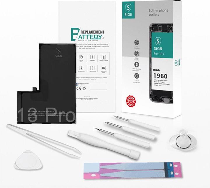 Produktbild SIGN Complete Battery Replacement Kit - iPhone 13 Pro