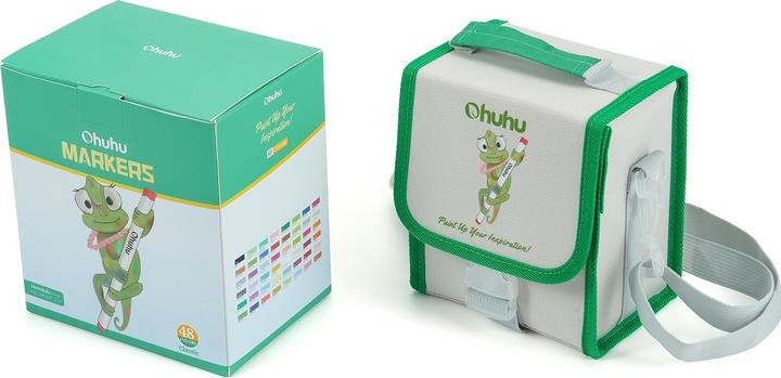 Actual product image Ohuhu Honolulu art marker (Multicoloured, 48 x)