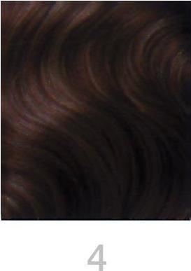 Balmain HairXpression Human Hair 25-Pieces 50cm Length 190g 4 Medium Brown (4, 50 cm)