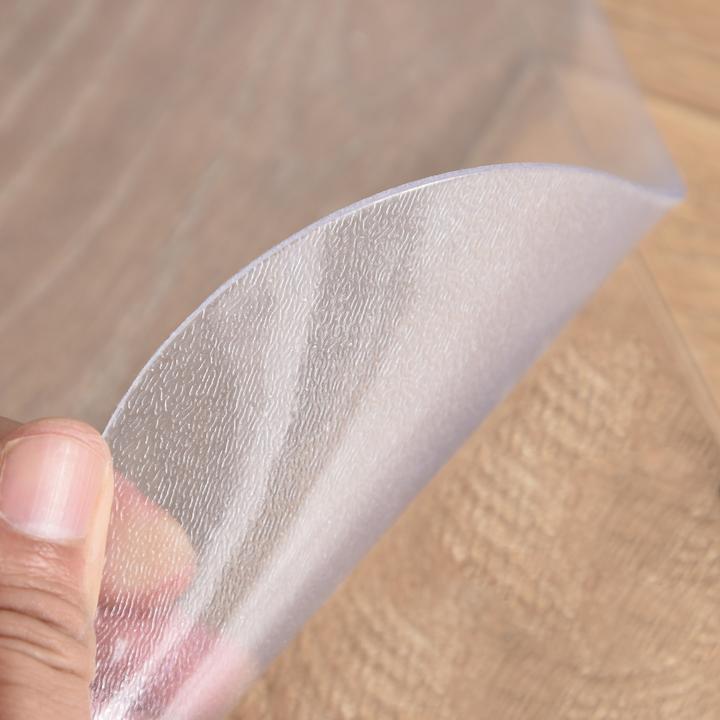 Produktbild Homcom Bodenschutzmatte Kunststoff Transparent (90 x 120 cm)