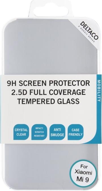 Actual product image Deltaco SCRN-MI9 mobile phone screen/back protector Clear screen protector Xiaomi 1 pc(s) (1 Piece, Mi 9)
