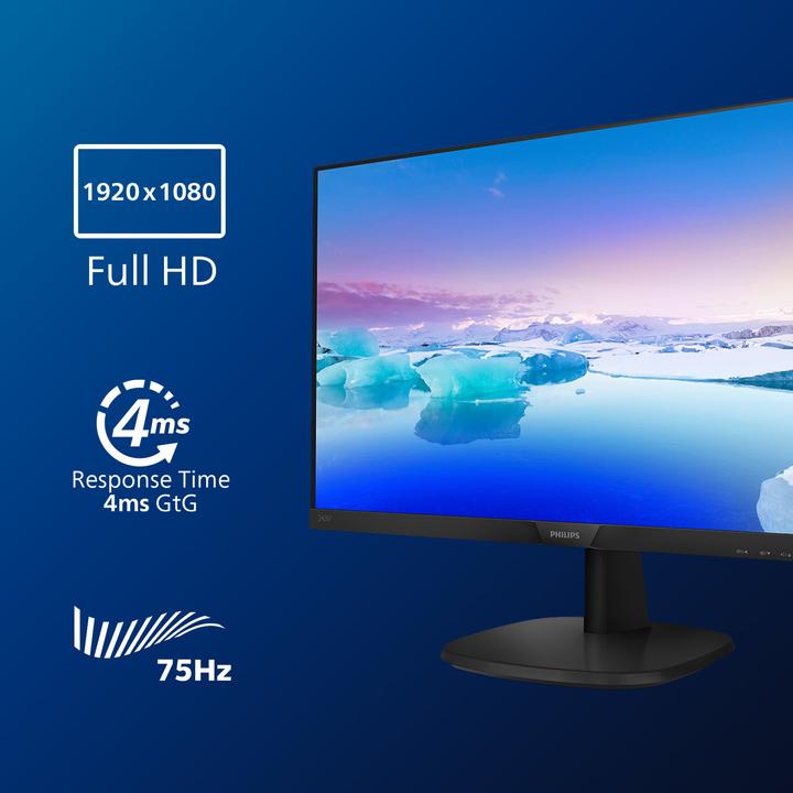 Actual product image Philips 243V7QDAB/00 (1920 x 1080 pixels, 23.80")
