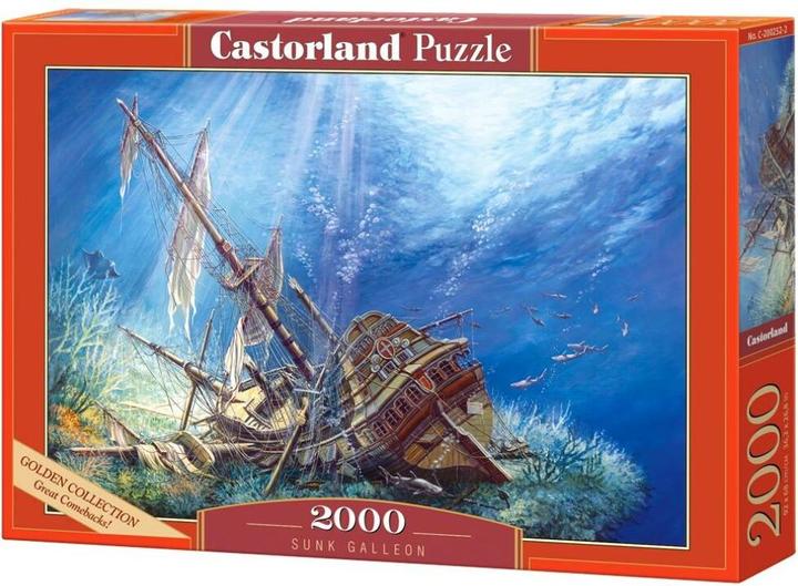 Immagine prodotto Castorland Puzzle del Galeone affondato 2000 pz. Navi (2000 pezzi)