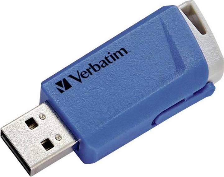 Actual product image Verbatim USB flash drive 2x 32GB 3.2 Store'n Click Gen1 red/blue external retail (32 GB, USB-A)