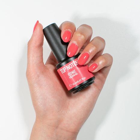 Immagine prodotto Mesauda Top Notch Iconic 238 Primrose Semi-Permanent Nail Polish 14ml (238 Primula, Topcoat)