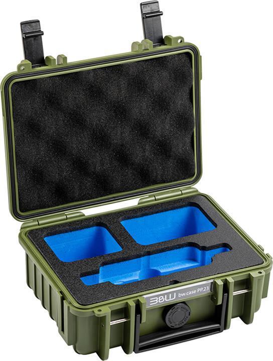 Immagine prodotto B&W International B&W Insta360 X3 Custodia Tipo 500 Marrone Verde (Insta360 X3)