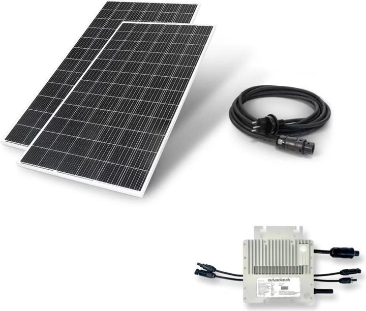 Image du produit Autosolar Centrale électrique pour balcon de 800 watts - sans support (800 W)