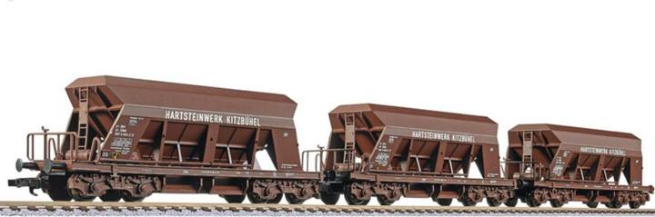 Produktbild Bachmann Trains ÖBB 3 Schotterwagen Harteinwerk Kitzbühel,EpIV (Spur IV)