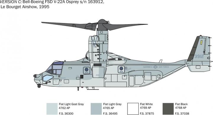 Image du produit 1:72 V-22 OSPREY Tilt Rotor
