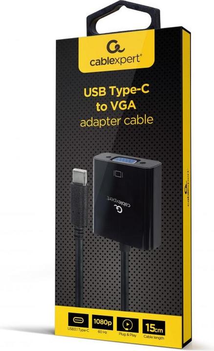Actual product image Gembird USB Type-C to (USB-C, 15 cm)