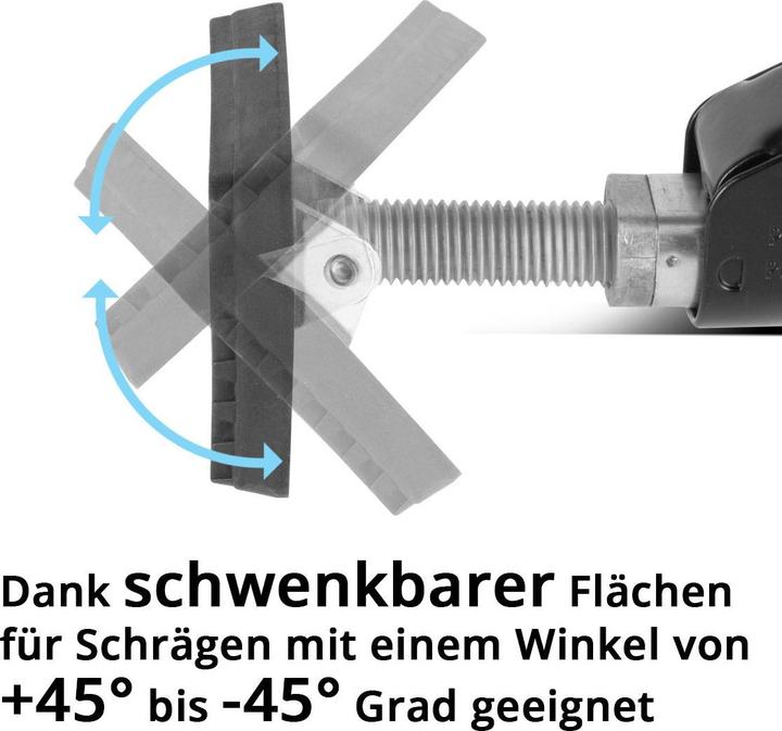 Produktbild Stahlwerk Montagestütze MH-115 ST 66-115 cm, 40 kg Tragkraft Teleskopstütze (1150 mm)