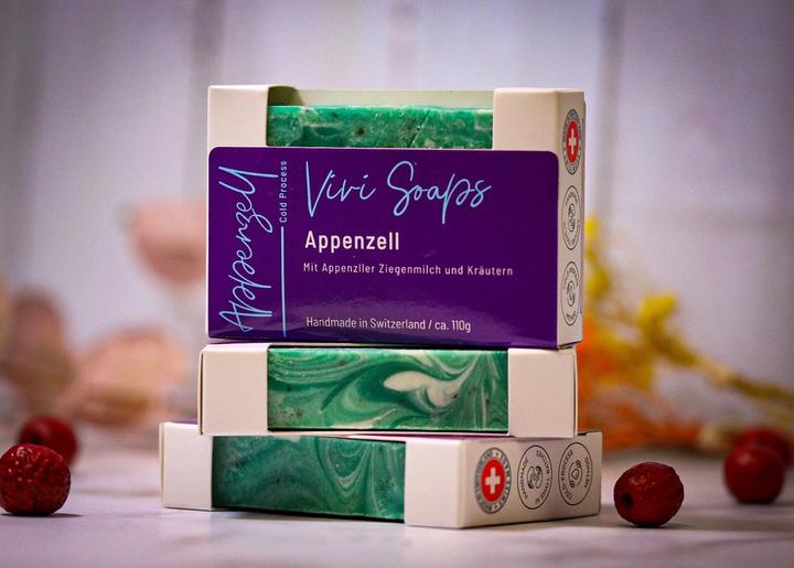 Immagine prodotto Vivi Soaps Sapone al latte di capra di Appenzell (Sapone duro)