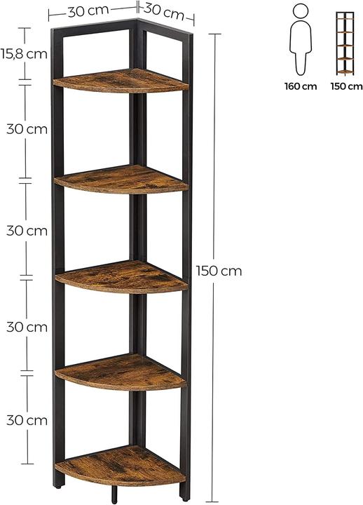 Produktbild Vasagle Dorian (30 x 30 x 150 cm)