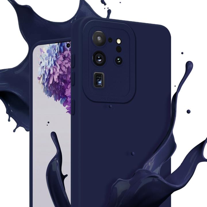 Productafbeelding Cadorabo Hoesje voor Samsung Galaxy S20 ULTRA in TPU Fluid LM162 Style (Samsung Galaxy S20 Ultra)