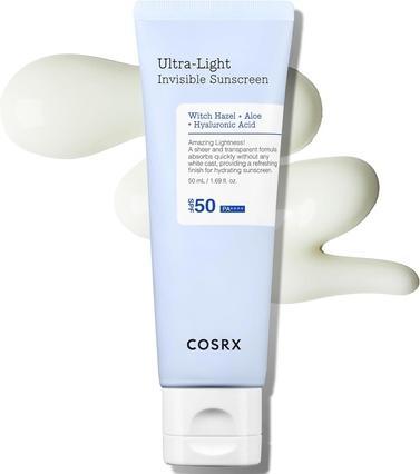 Produktbild Cosrx Ultra-Light Invisible Sunscreen SPF50 PA++++ Leichter, schnell absorbierender UV-Schutz Hydratio (Sonnencreme, SPF 50, 50 ml)