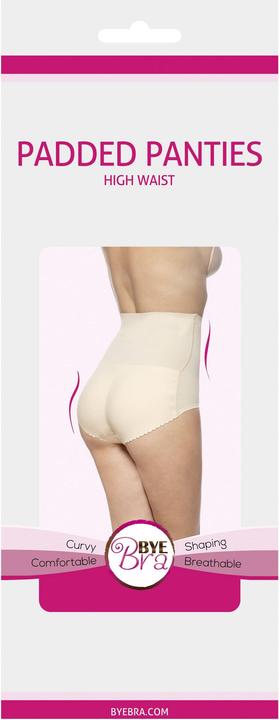 Actual product image Bye Bra Padded Panties High Waist (S, Single pack)