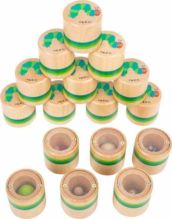 Actual product image small foot Caterpillar Insatiable Hearing Memo (German)