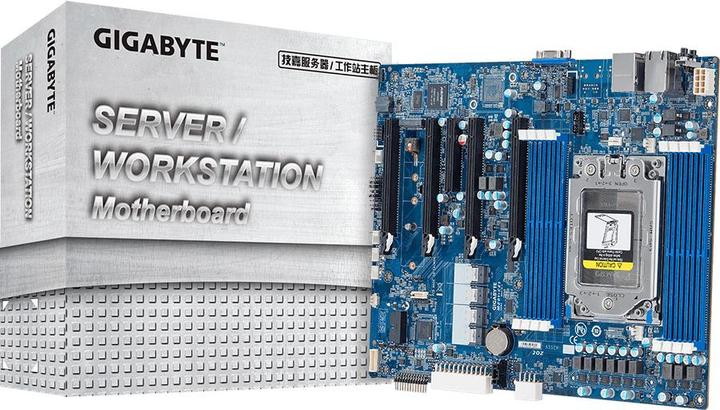 Actual product image Gigabyte AMD EPYC UP Server Board 7000 8-Ch DDR4 (SP3, AMD SoC, ATX)