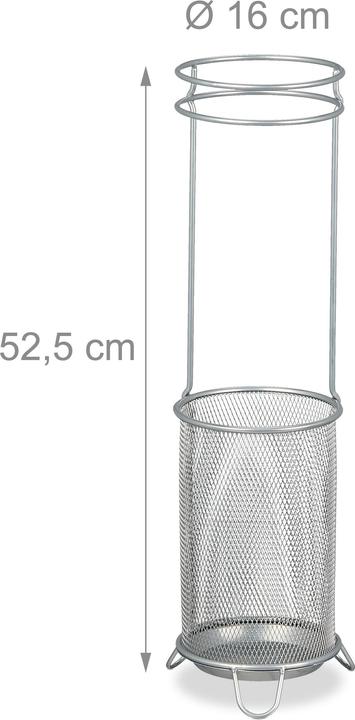Relaxdays Umbrella stand (16 x 16 x 52.5 cm)