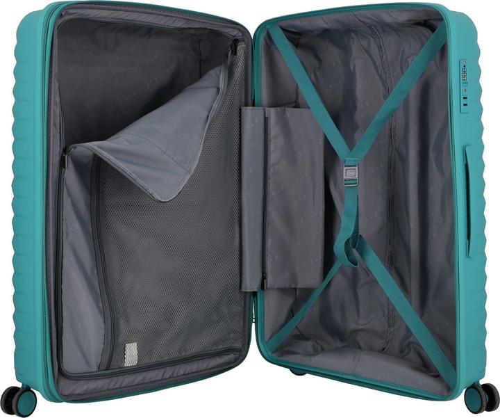 Actual product image D&N Travel Line 4500 4-wheel trolley L 75 cm with expansion fold (100 l, L (90 - 115l))