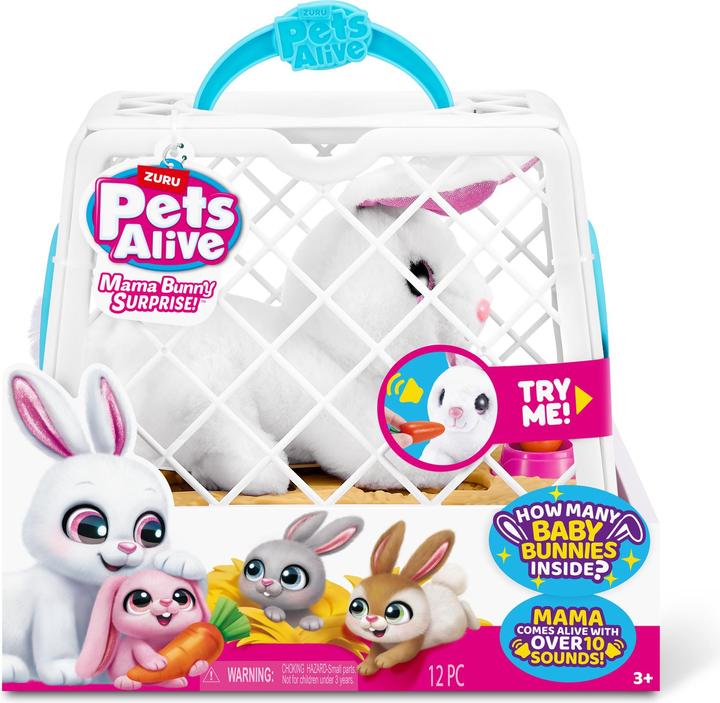 Productafbeelding Zuru Pets Alive Mama Bunny Surprise (20 cm)