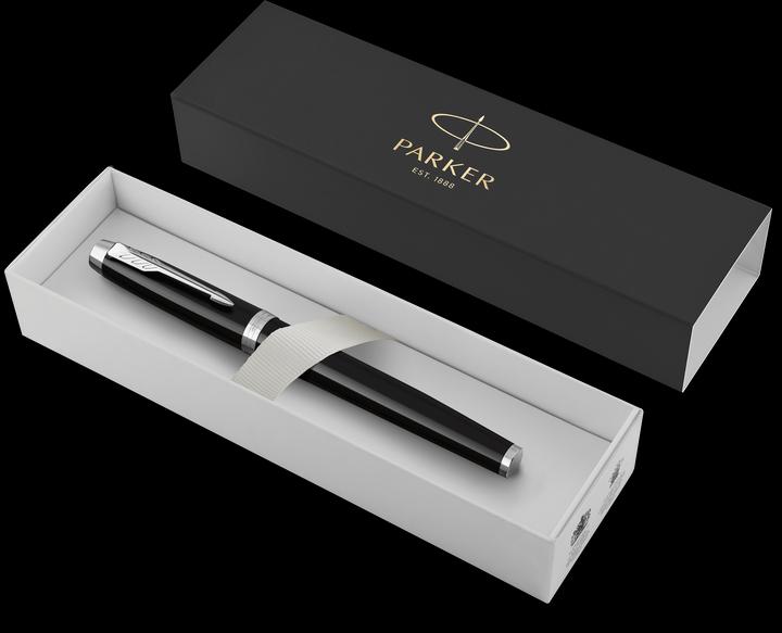 Produktbild Parker Pen IM Black Lacquer C.C. (Schwarz, Silber, 1 x)
