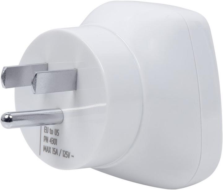 Actual product image Rivacase PS4301 W00 Power plug adapter type C (Euro plug)